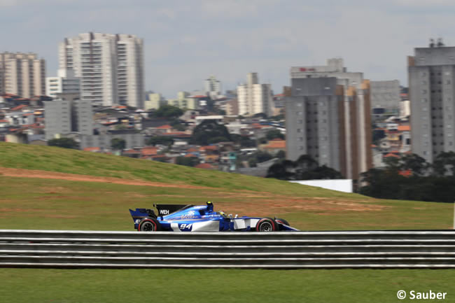 Pascal Wehrlein - Sauber - Viernes - Entrenamientos GP Brasil 2017