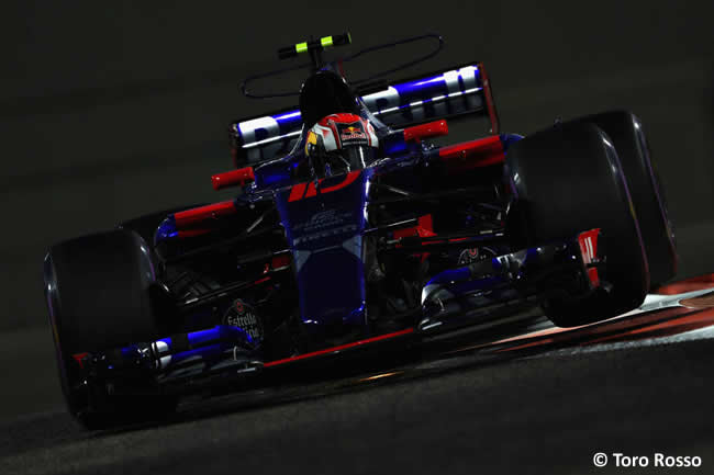 Pierre Gasly - Toro Rosso - Entrenamientos - GP Abu Dhabi 2017