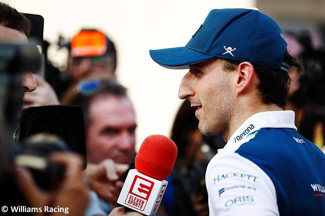 Robert Kubica - Williams - Test Pirelli Abu Dhabi 2017