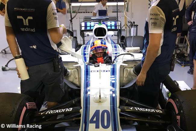 Robert Kubica - Williams - Test Abu Dhabi 2017