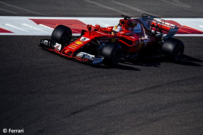 Sebastian Vettel - Scuderia Ferrari - GP Abu Dhabi 2017