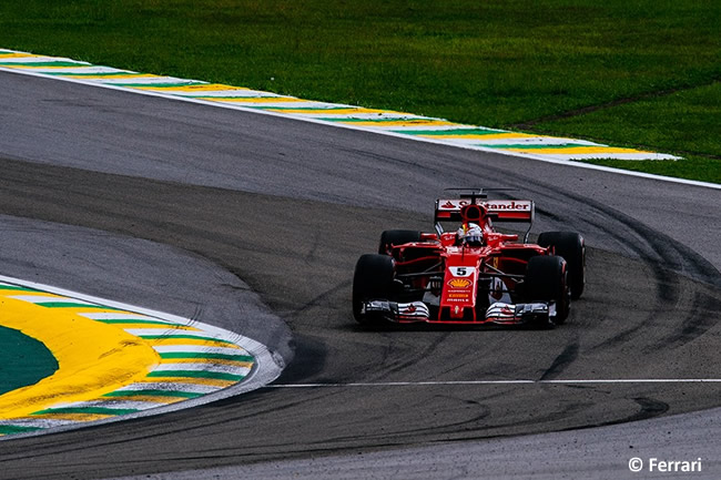 Sebastian Vettel - Scuderia Ferrari - Viernes - Entrenamientos GP Brasil 2017