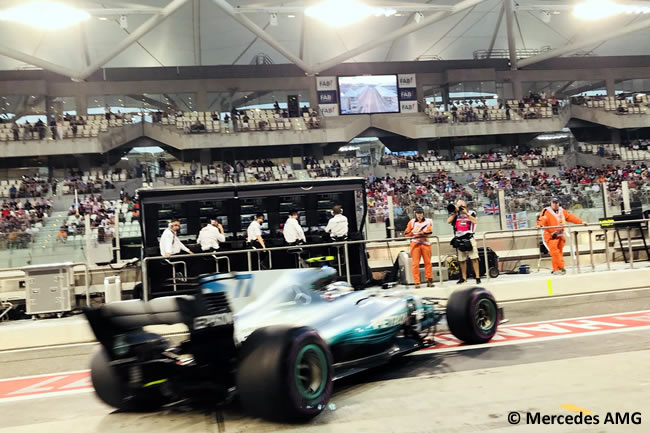 Valtteri Bottas - Mercedes - GP Abu Dhabi 2017