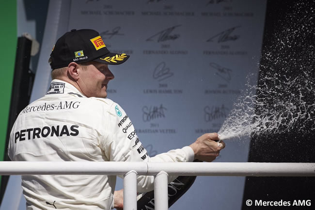 Valtteri Bottas - Mercedes - Carrera - GP Brasil 2017