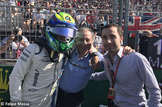 Felipe Massa - Jean Todt - Nicolas Todt 