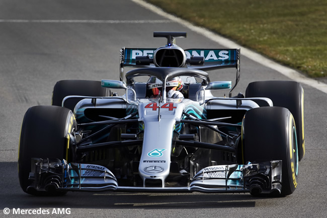 Mercedes AMG - F1 W09 - 2018 - Lewis Hamilton