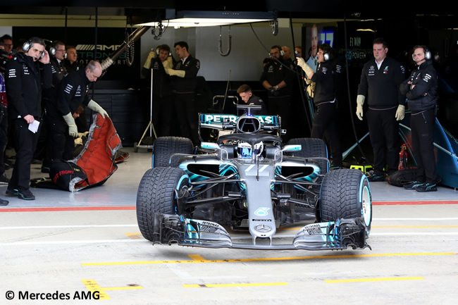 Mercedes AMG - F1 W09 - 2018 - Valtteri Bottas