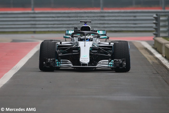 Mercedes AMG - F1 W09 - 2018 - Valtteri Bottas