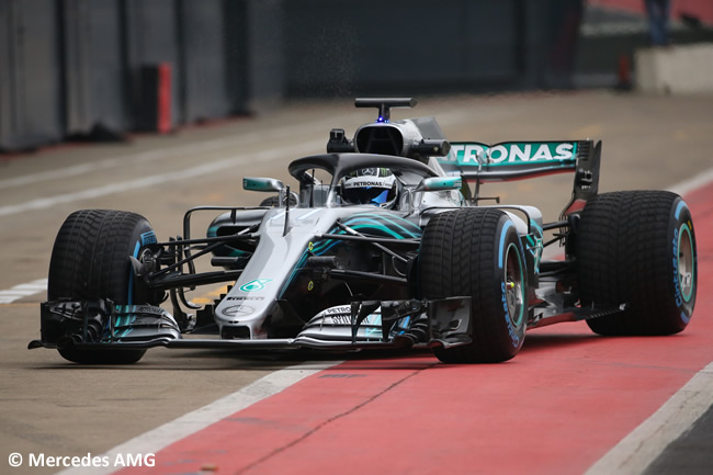 Mercedes AMG - F1 W09 - 2018 - Valtteri Bottas