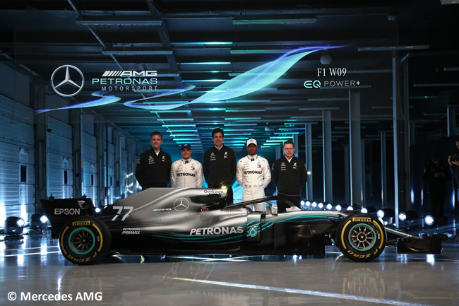 Mercedes AMG - F1 W09 - 2018 - Equipo