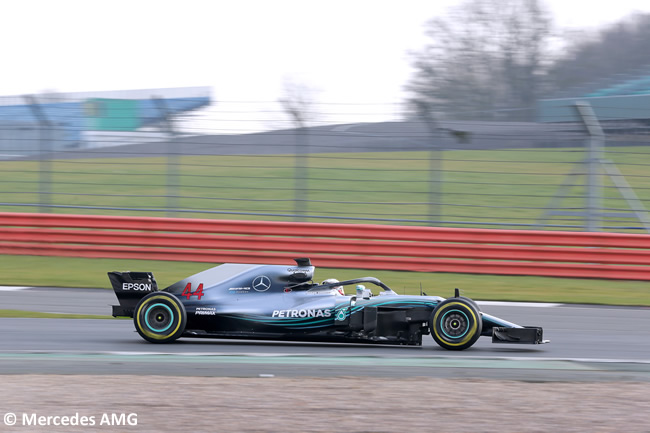Mercedes AMG - F1 W09 - 2018 - Lewis Hamilton