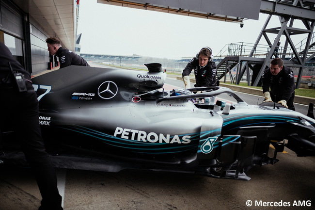 Mercedes AMG - F1 W09 - 2018 - Valtteri Bottas