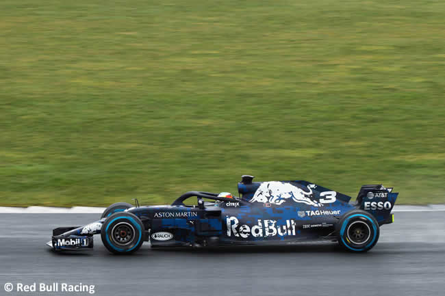 RB14 - Pista Lateral- Red Bull Racing 2018