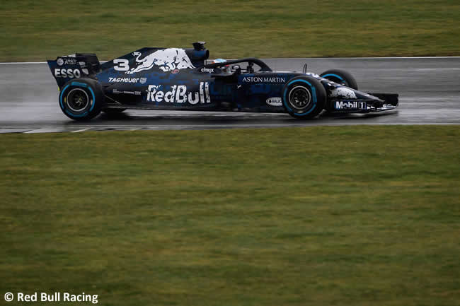 RB14 - Pista Lateral- Red Bull Racing 2018