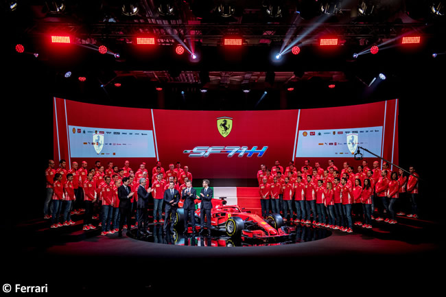 SF71H - Scuderia Ferrari - 2018 - Presentación