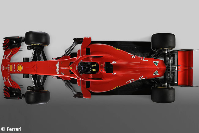 SF71H - Scuderia Ferrari - 2018 - Superior