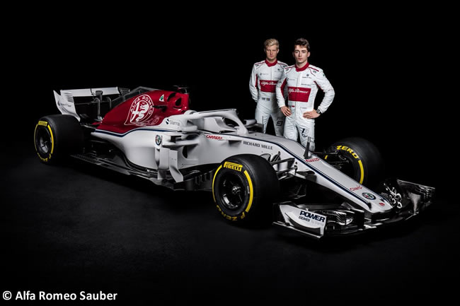 Alfa Romeo - Sauber - C37 - Marcus Ericsson - Charles Leclerc 