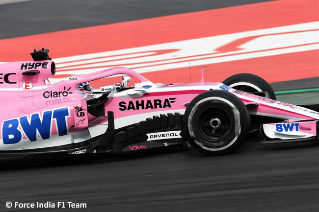 Sahara Force India - VJM11 - 2018 - Pista - Nikita Mazepin #34