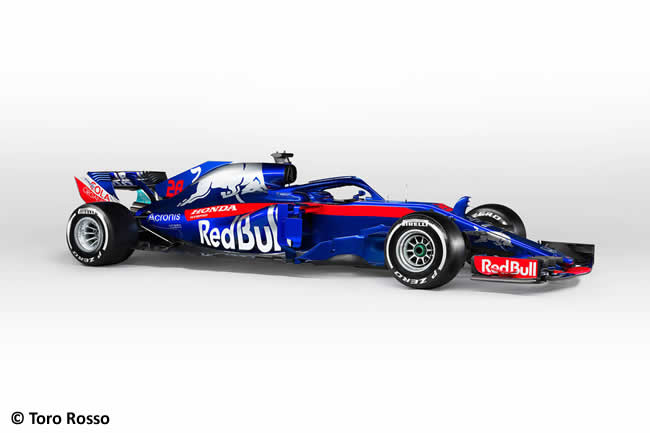 Scuderia Toro Rosso - STR13 - Lateral - Estudio