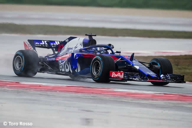 Scuderia Toro Rosso - STR13 - Lateral - Pista - Pierre Gasly
