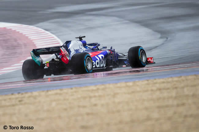 Scuderia Toro Rosso - STR13 - Trasera- Pista - Pierre Gasly