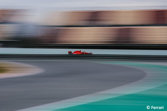 Test Barcelona 1 - Día 2 - Scuderia Ferrari - SF71H - Sebastian Vettel