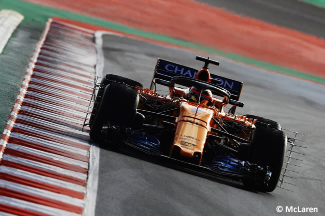 Test Barcelona 1 - Día 2 - McLaren - Stoffel Vandoorne