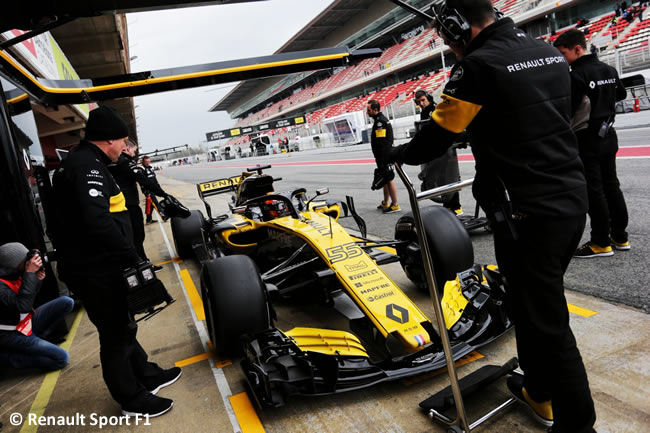 Test Barcelona 1 - Día 2 - Renault Sport - Carlos Sainz