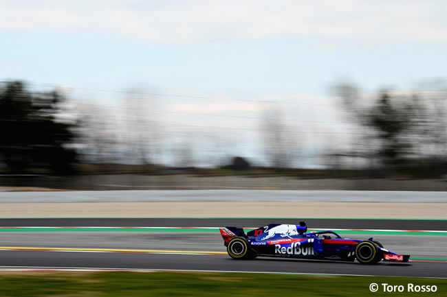 Test Barcelona 1 - Día 2 - Scuderia Toro Rosso - Pierre Gasly