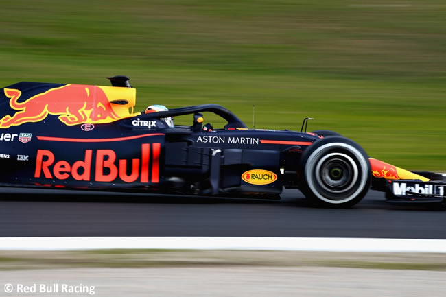 Test Barcelona 1 - Día 1 - Red Bull - RB14 - Daniel Ricciardo