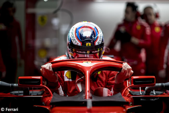 Test Barcelona 1 - Día 1 - Scuderia Ferrari - SF71H - Kimi Raikkonen