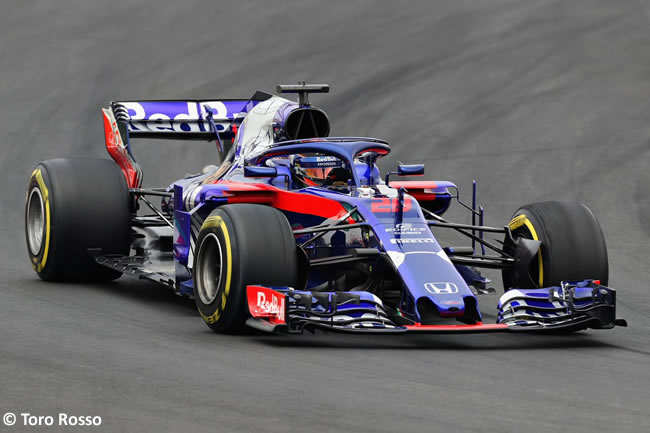 Test Barcelona 1 - Día 1 - Scuderia Toro Rosso - STR13 - Brendon Hartley