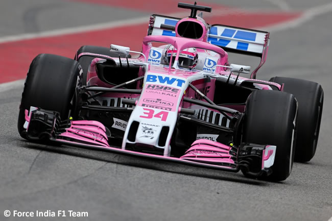 Test Barcelona 1 - Día 1 - Force India - VJM11 - Nikita Mazepin