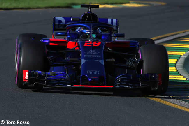 Brendon Hartley - Toro Rosso - Viernes - GP Australia 2018