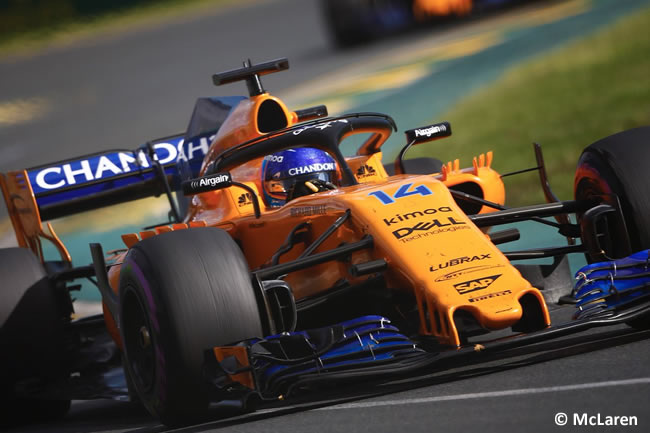 Fernando Alonso - McLaren - Carrera - Gran Premio de Australia 2018