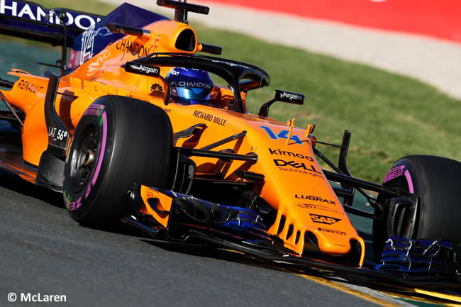 Fernando Alonso - McLaren - Viernes - GP Australia 2018