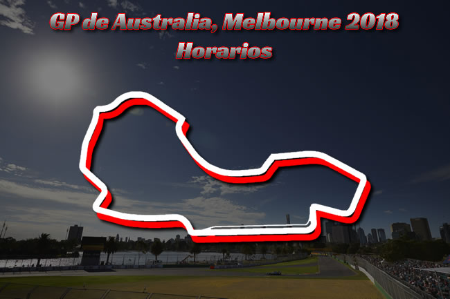 Gran Premio - Australia 2018 - Horarios