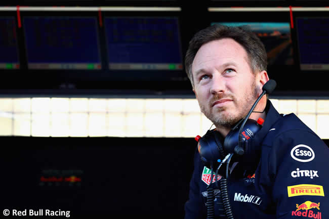 Christian Horner Red Bull Racing 2018