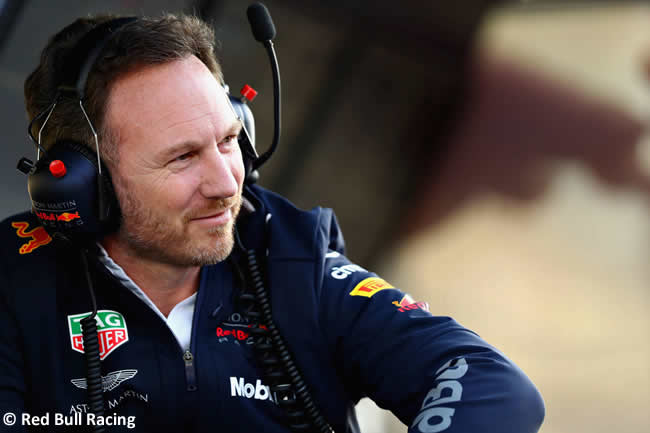 Christian Horner Red Bull Racing 2018