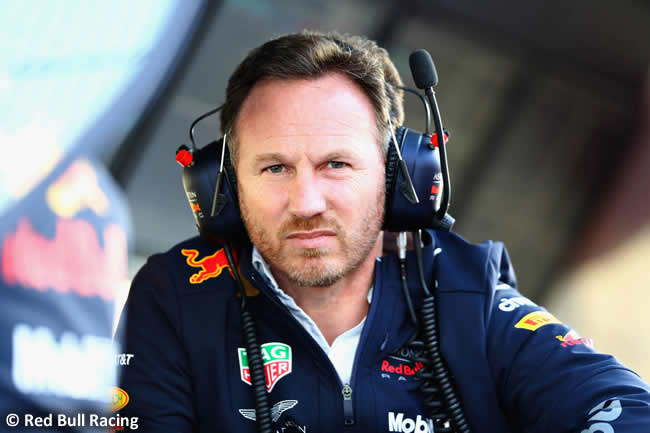 Christian Horner Red Bull Racing 2018