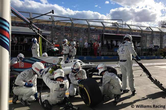 Lance Stroll - Williams - Carrera - Gran Premio de Australia 2018