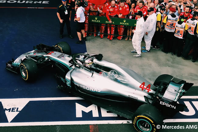 Lewis Hamilton - Mercedes - Carrera - Gran Premio de Australia 2018