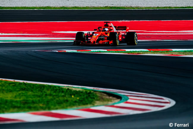 Test Barcelona 2 - Día 1 - Scuderia Ferrari - Sebastian Vettel