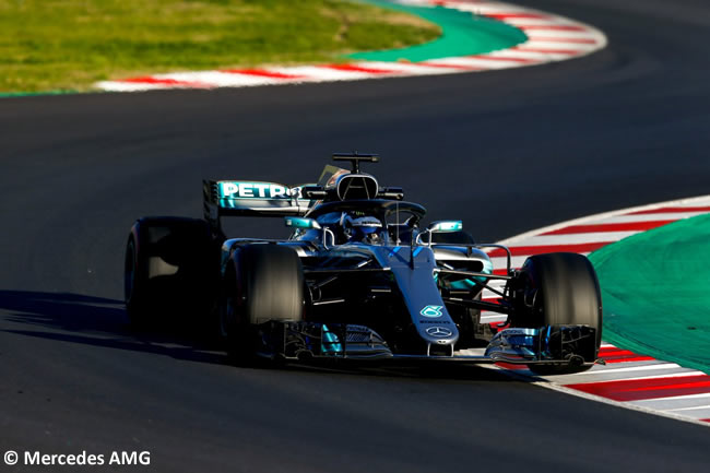 Test Barcelona 2 - Día 2 - Mercedes - Valtteri Bottas