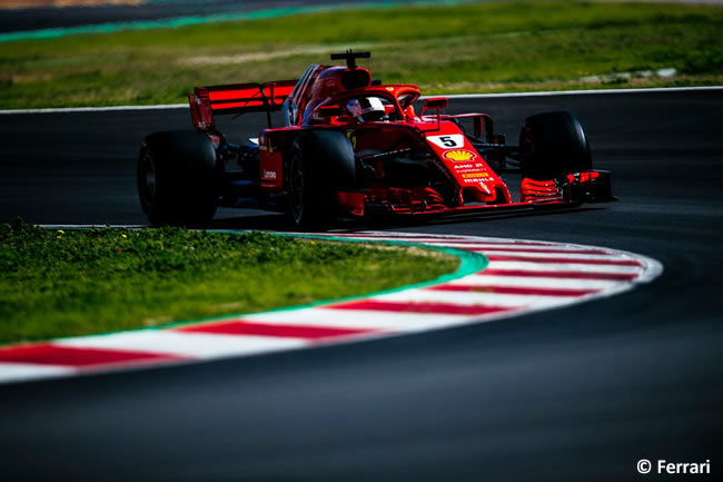 Test Barcelona 2 - Día 2 - Scuderia Ferrari - Sebastian Vettel