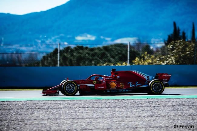Test Barcelona 2 - Día 2 - Scuderia Ferrari - Sebastian Vettel