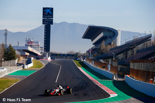 Test Barcelona 2 - Día 2 - Haas - Romain Grosjean