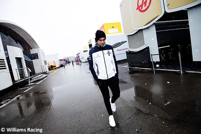 Test Barcelona 1 - Día 3 - Williams - Lance Stroll - Nieve