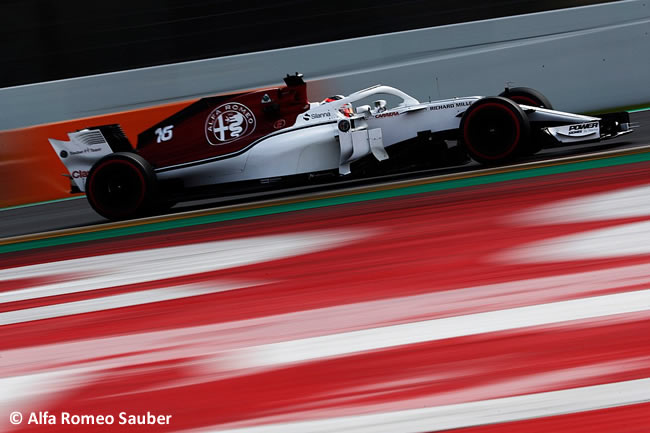 Test Barcelona 1 - Día 4 - Alfa Romeo Sauber - Charles Leclerc