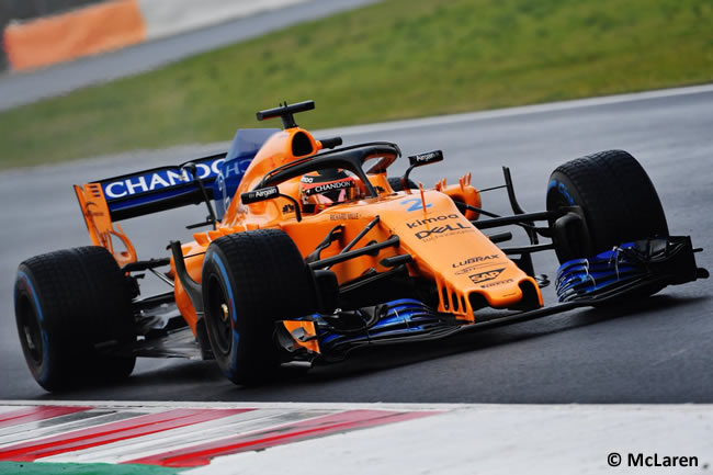 Test Barcelona 1 - Día 4 - McLaren - Stoffel Vandoorne